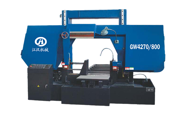 松桃GW4270/800双柱龙门卧式带锯床